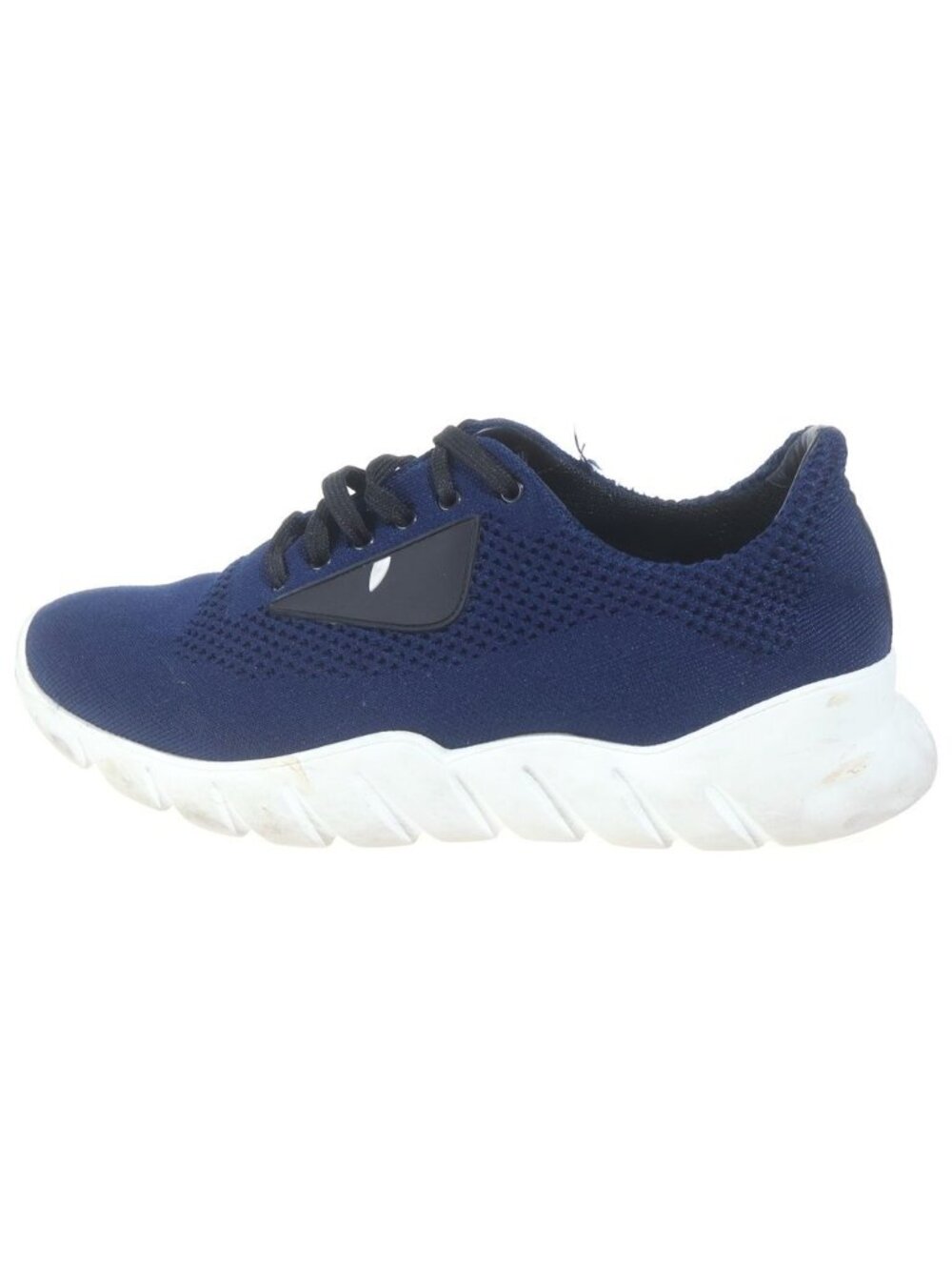 Fendi Bag Bugs Fabric Runners Running Shoes Low-Top Sneakers Monster Blue White